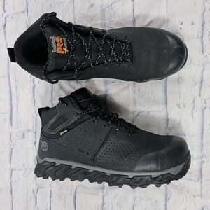Timberland PRO Ridgework  MENS 13 W Black Comp Toe Work Boots TB1A1KBW001